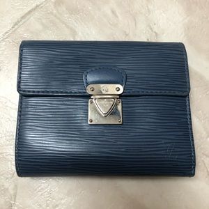 Authentic Louis Vuitton leather wallet